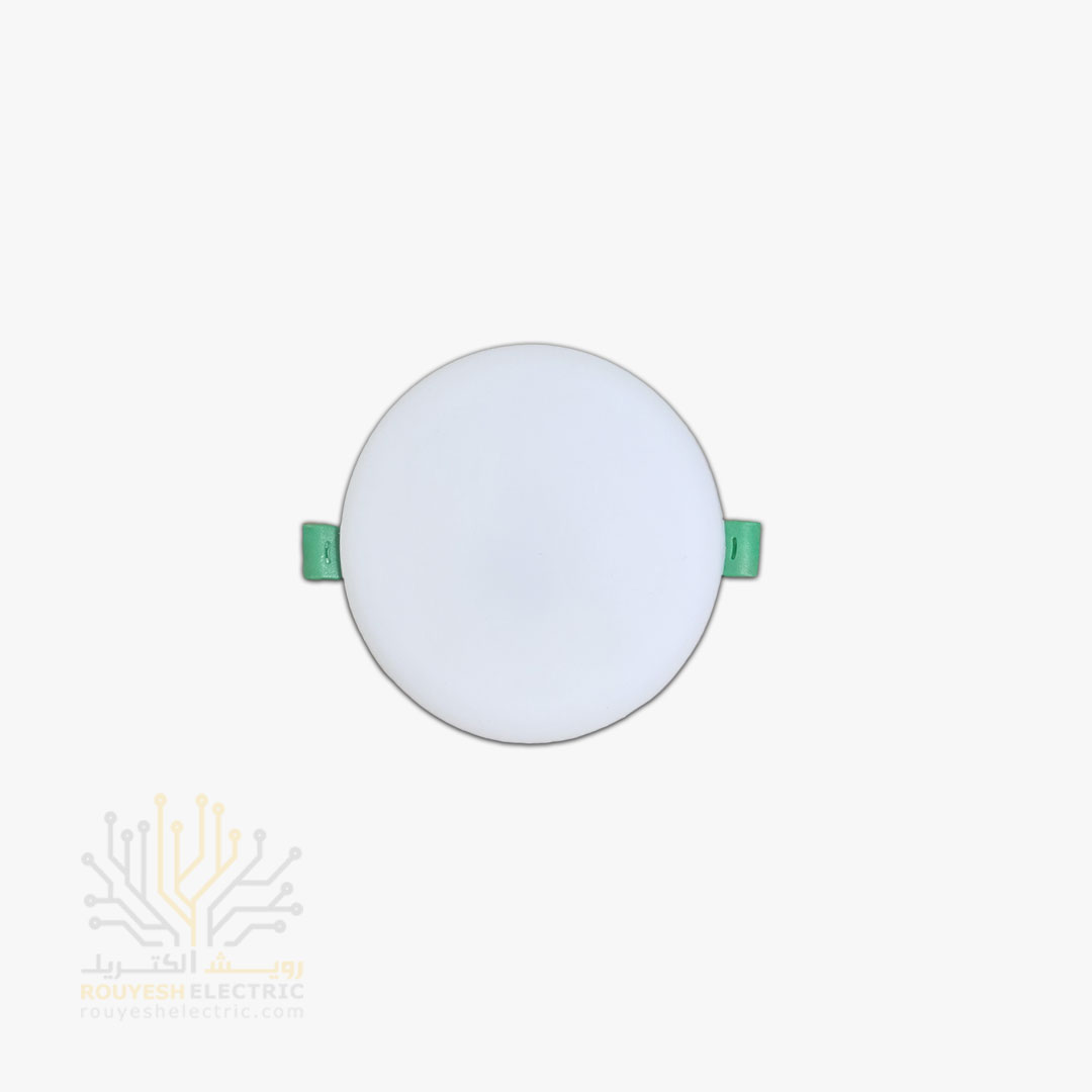 پنل سقفی روکار 18 وات برند تک تاب مدل فول لایت دایره استاندارد