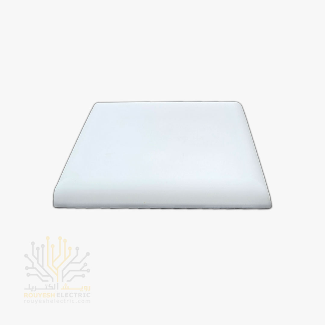 پنل سقفی توکار 22 وات برند پی جی تی PGT مدل فول لایت فنر متغیر مربع استاندارد مهتابی