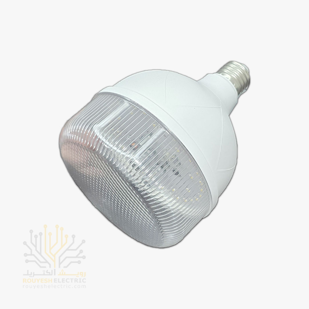 لامپ ال ای دی 40 وات استوانه شفاف برند تک تاب مهتابی