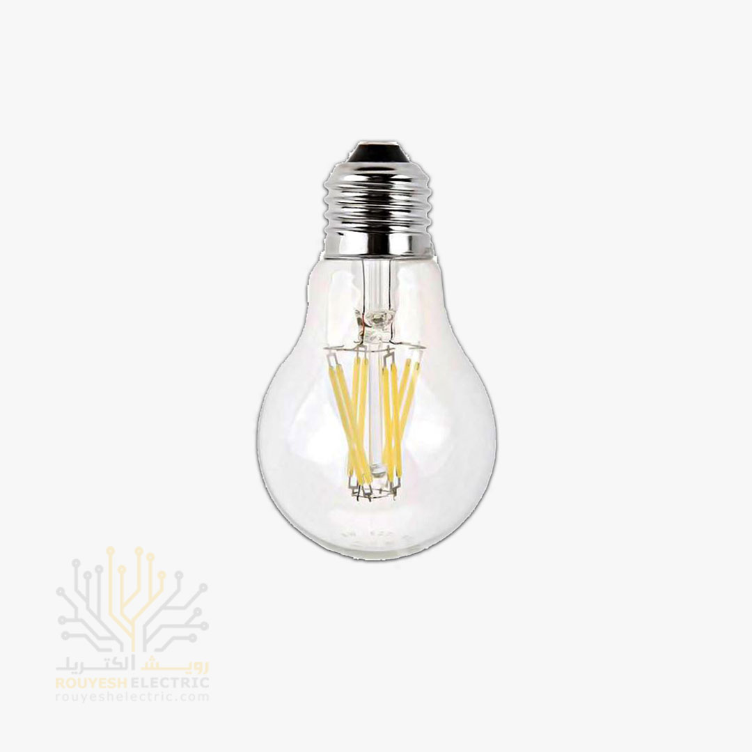 لامپ 6 وات فیلامنتی مدل A60 آفتابی