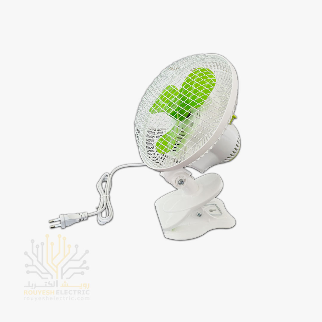 پنکه گیره دار برند رامیراژ الکتریک 20 وات 3 پر