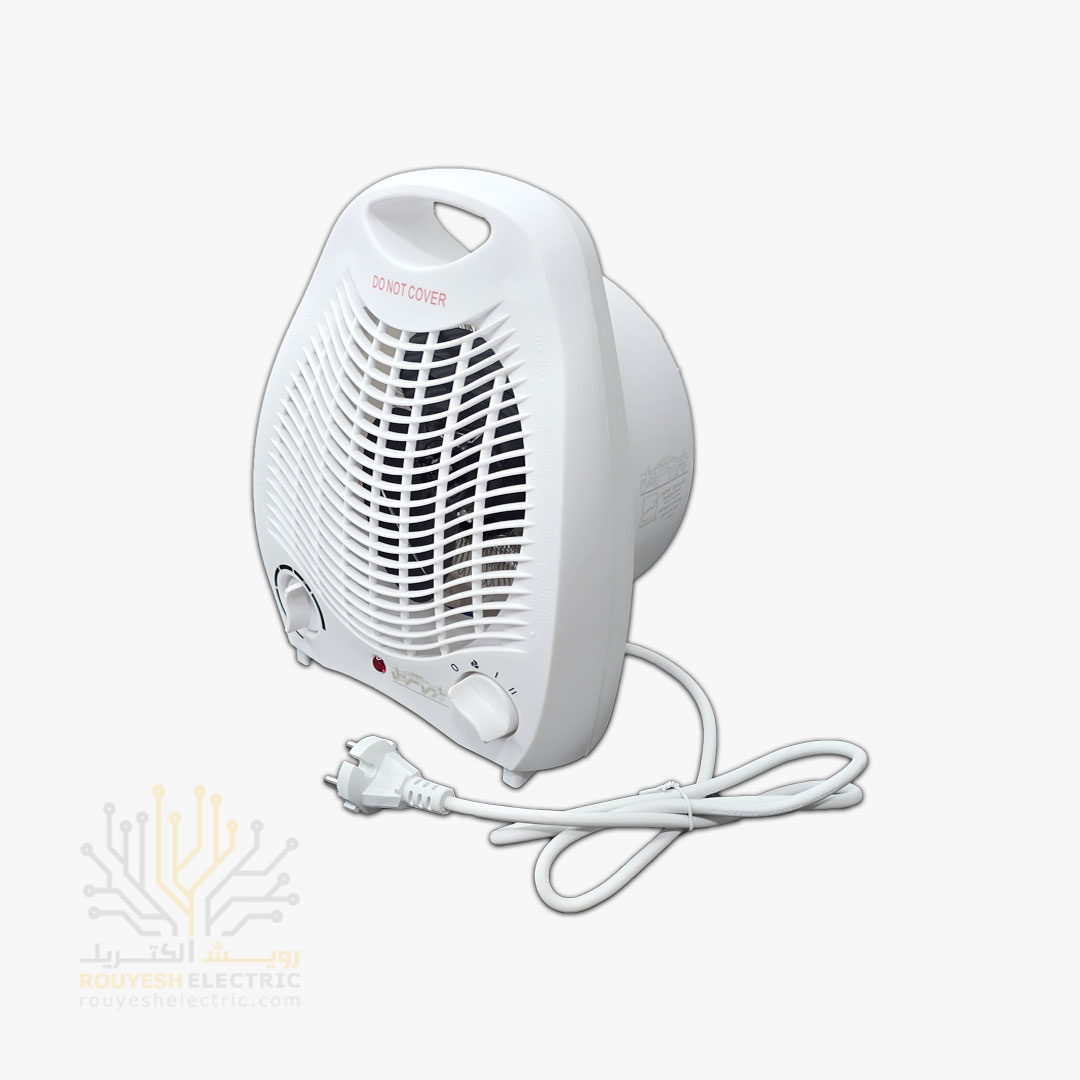 بخاری برقی رومیزی فن دار برند پارس سهیل 1850 وات کد 03