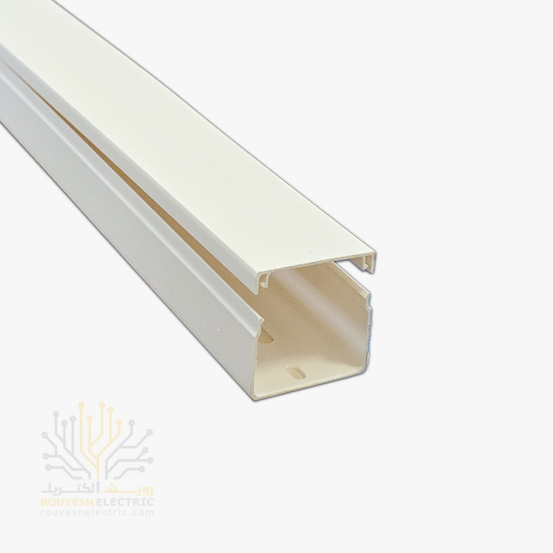 داکت برق برند سوپیتا نمره 40x30 چسبدار رنگ سفید 32 متر