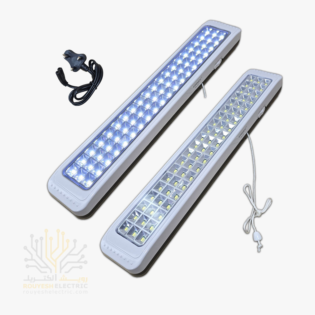 چراغ اضطراری 60 SMD برند ویداسی مدل WD-883D