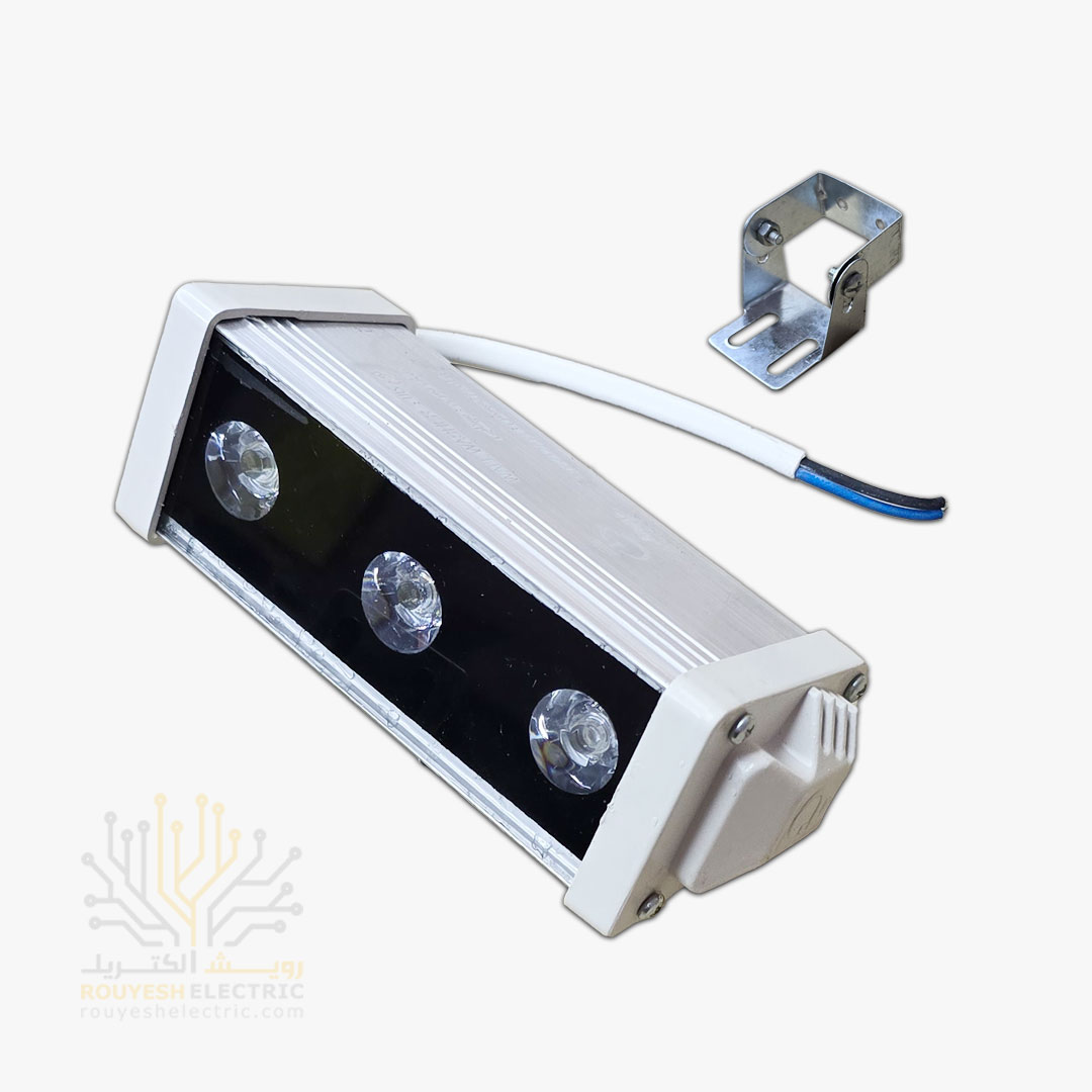 والواشر 3 وات برند پاور لایت مدل ساده 15 سانت آفتابی