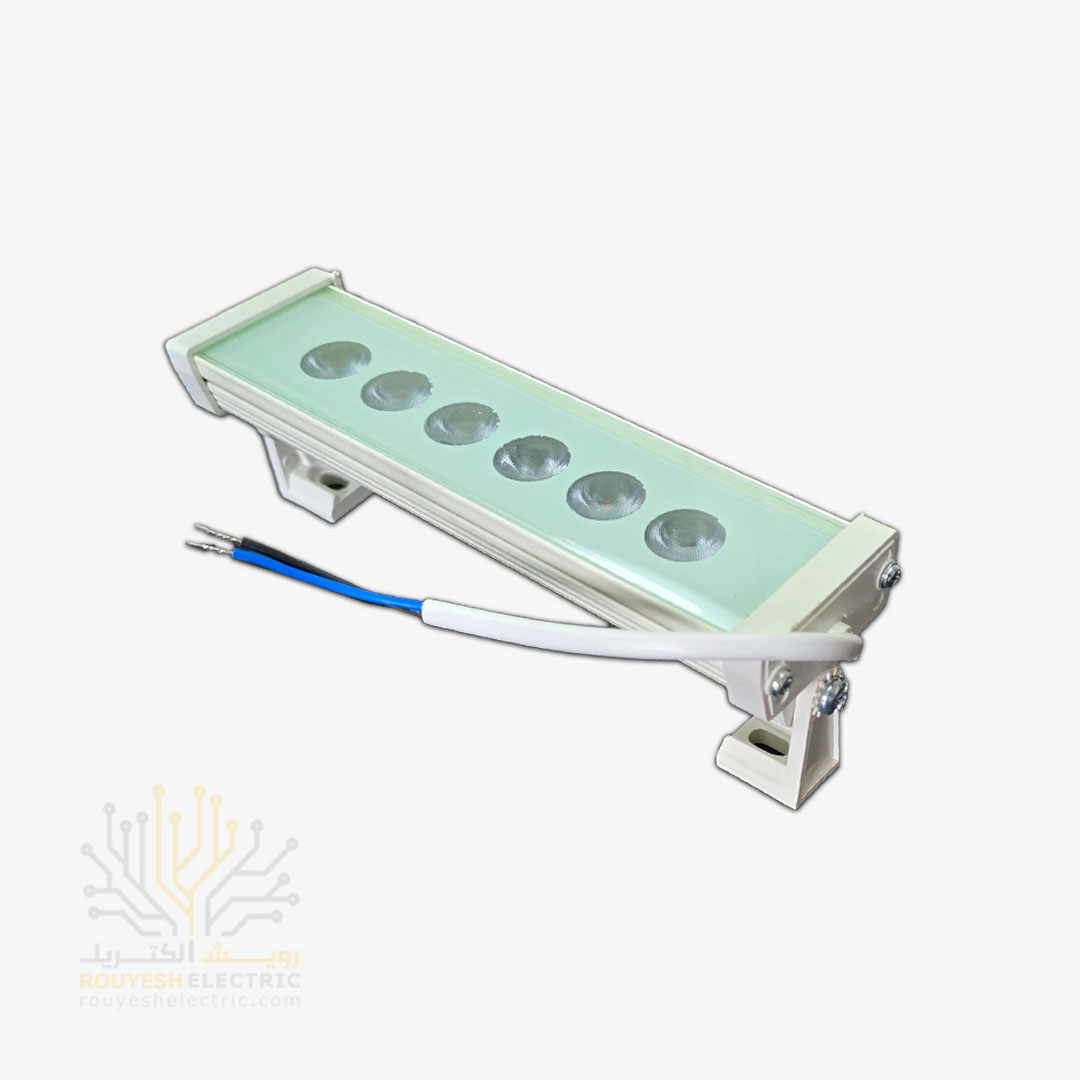 والواشر 6 وات برند پاور لایت مدل فلت 20 سانت انبه ای