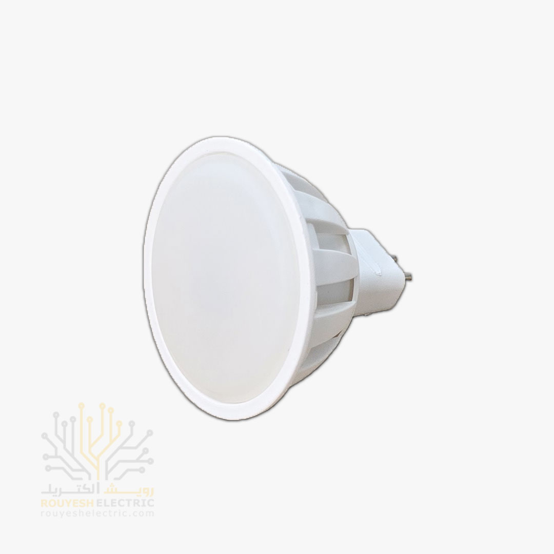 لامپ هالوژن 5 وات برند جی آر مدل پایه سوزنی آفتابی