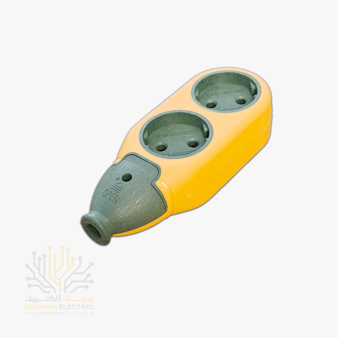 چهار راهی برق سیار صنعتی 2 طرفه نشکن خارجی بدون کابل