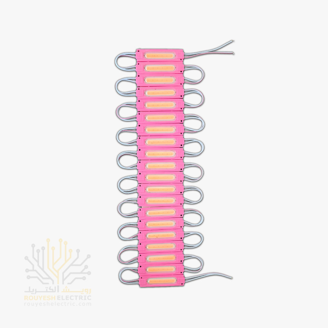 ریسه بلوکی COB برند INE پشت الومینیوم بنفش ورق 20 تایی