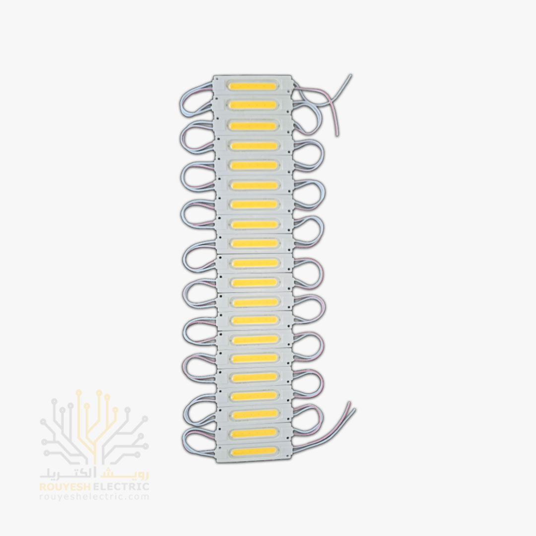 ریسه بلوکی COB برند INE پشت الومینیوم مهتابی ورق 20 تایی