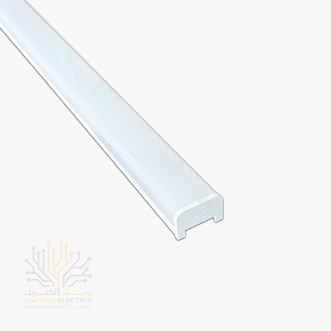 چراغ خطی ال ای دی 90 سانت 60 وات برند زمان نور مدل رادیس عرض 5/3 سانت