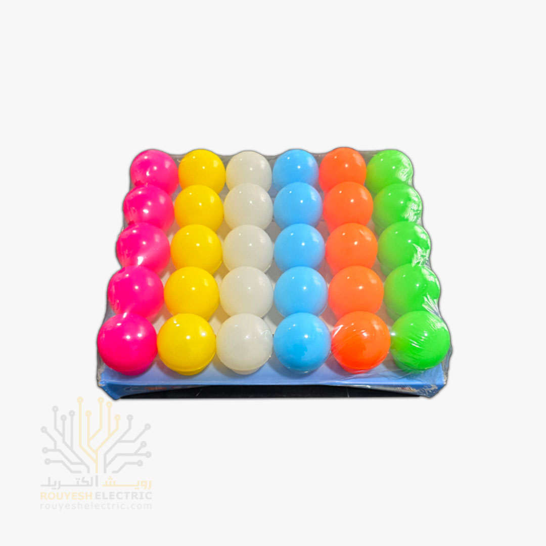 لامپ خواب 3 وات برند پاور سرپیچ E27 رنگ جور نشکن