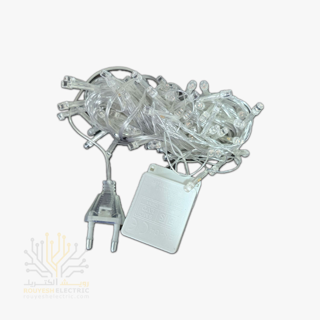 ریسه سوزنی 100 تایی بنفش لامپ کوچک