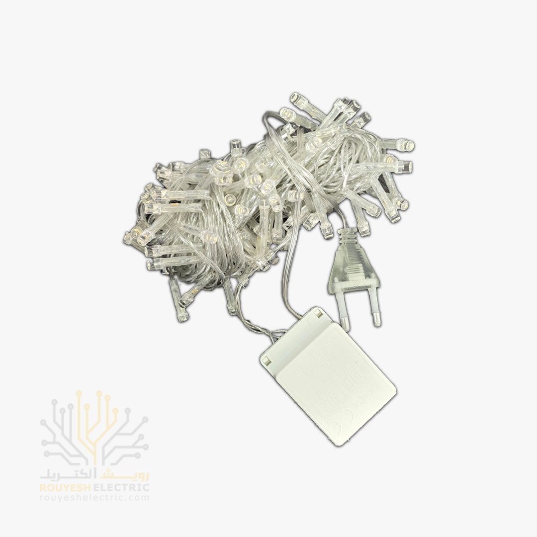 ریسه سوزنی 100 تایی آفتابی لامپ کوچک