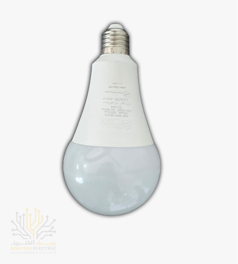 لامپ ال ای دی 25 وات حبابی برند پارس سهیل مهتابی