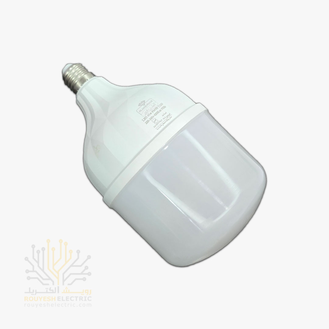 لامپ ال ای دی 45 وات استوانه برند الماس نور مهتابی