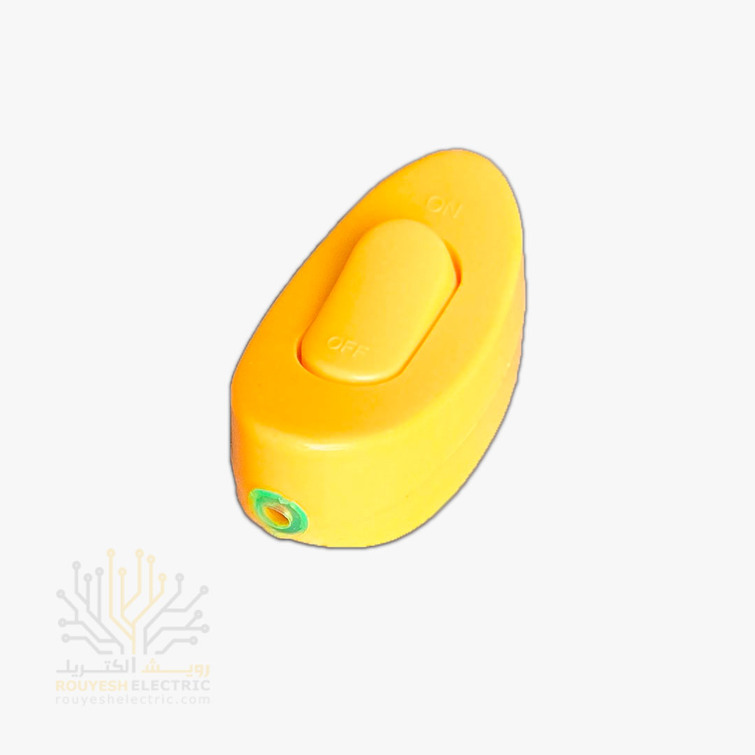 کلید بین راهی خارجی برند YLIXIN مدل قایقی 10 آمپر نارنجی