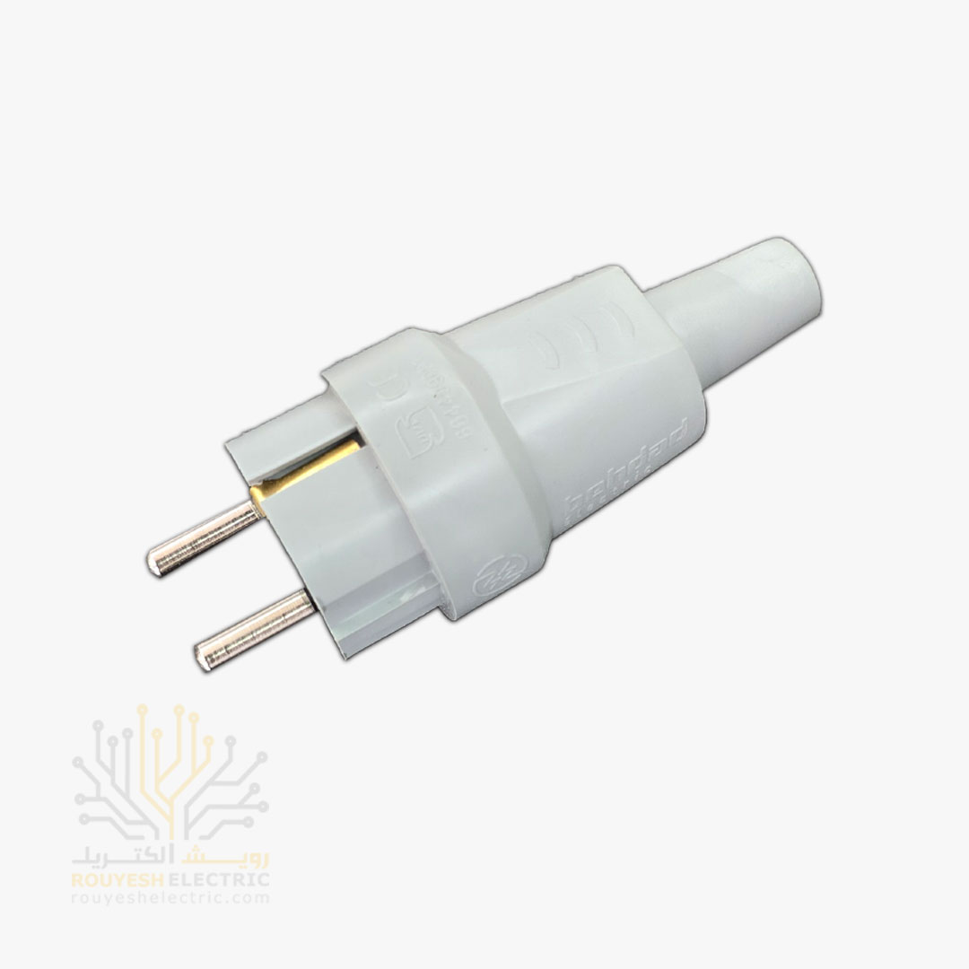 دوشاخه برق لاستیکی برند بهداد استاندارد