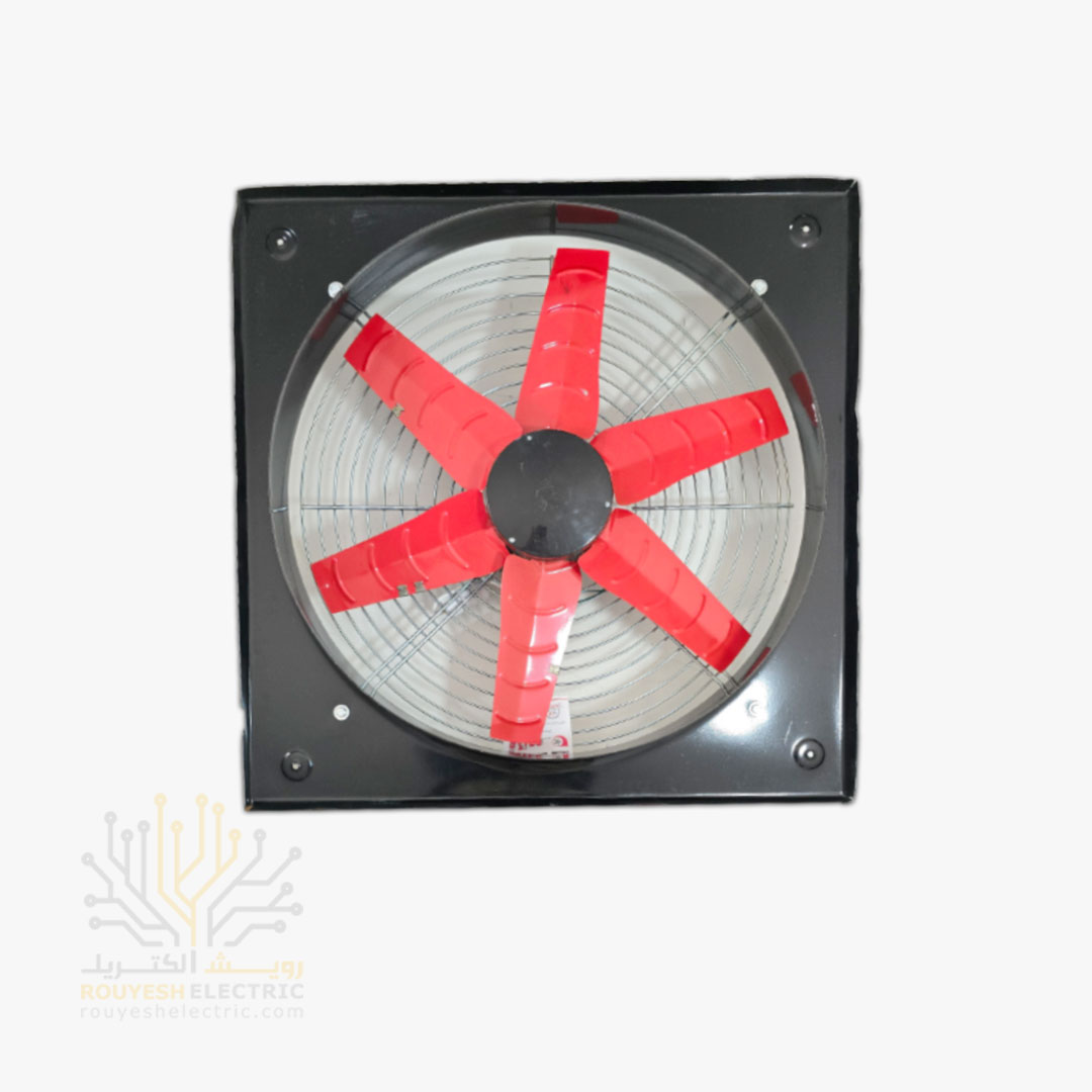 هواکش صنعتی 70 سانت برند مکنده موتور ایران سنگین استاندارد 6 پر فلزی 1400 دور ضمانت تعمیر