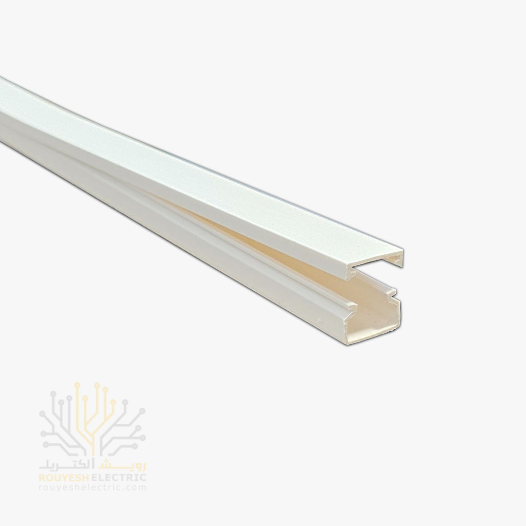 داکت برق برند سوپیتا نمره 15x10 ساده رنگ سفید 140 متر