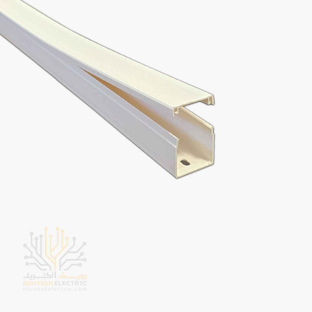 داکت برق برند سوپیتا نمره 30x30 ساده رنگ سفید 28 متر