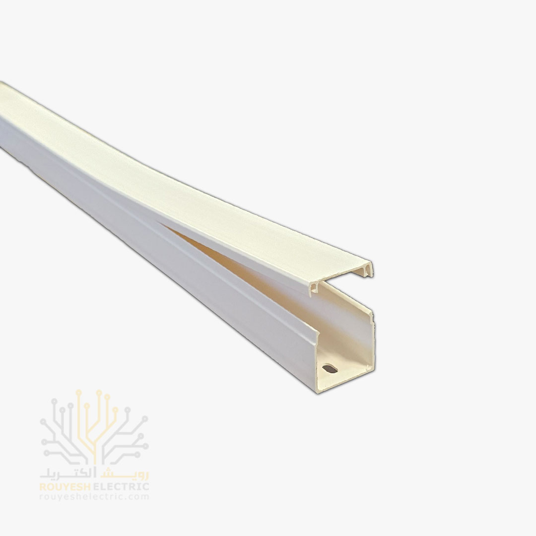 داکت برق برند سوپیتا نمره 30x30 ساده رنگ سفید 40 متر