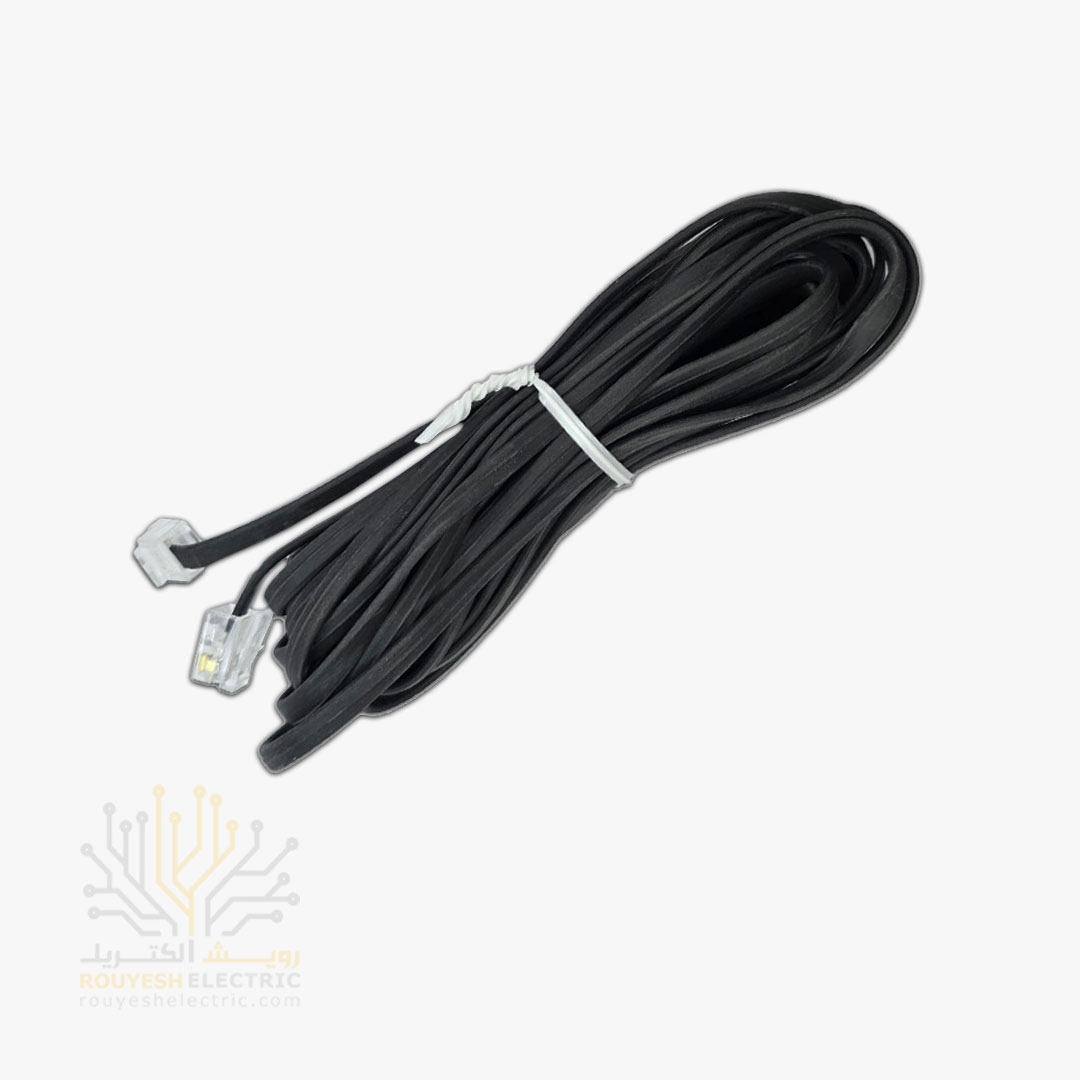 بند خط تلفن 4 الی 5 متری سفید