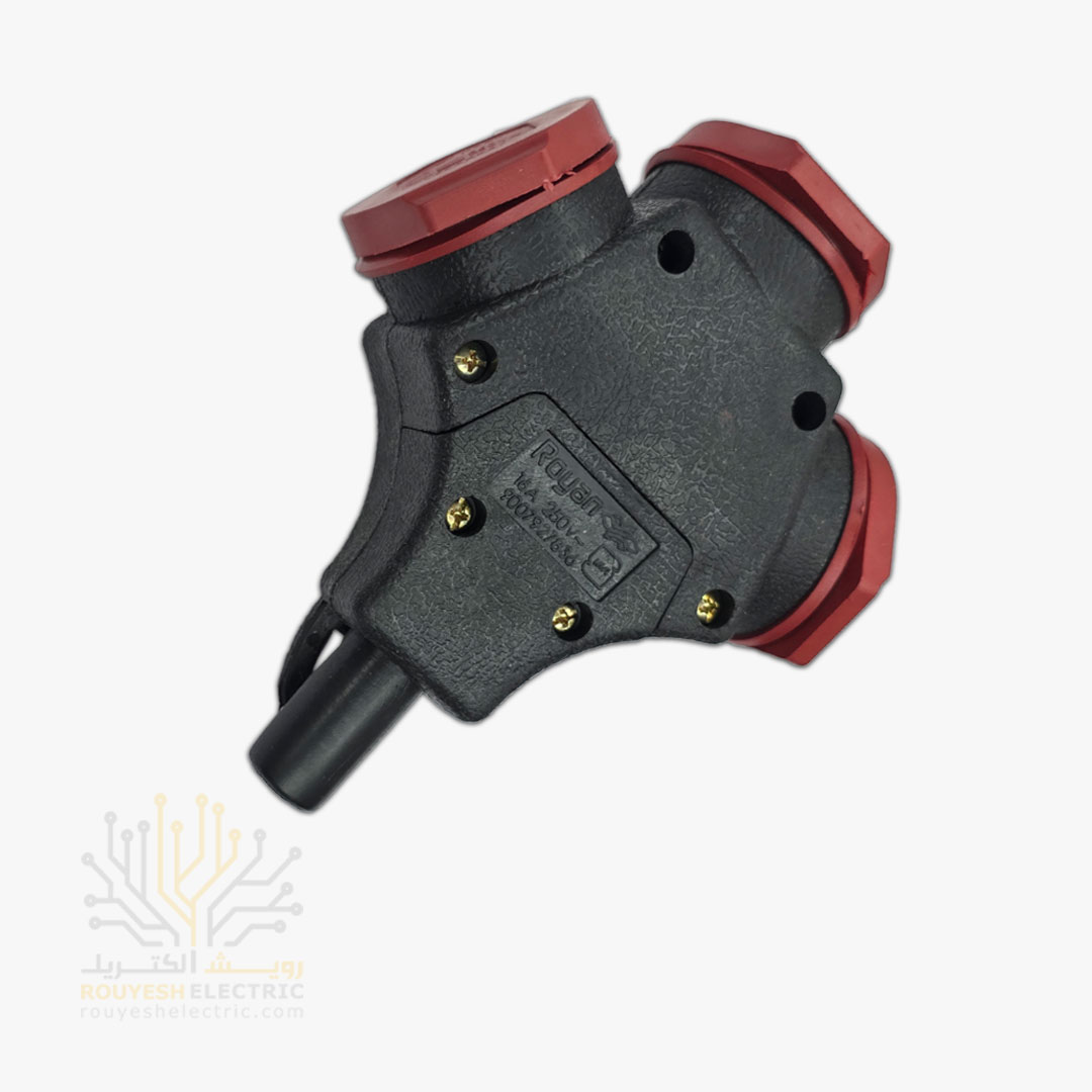 سه راهی برق سیار کرال برند رویان استاندارد