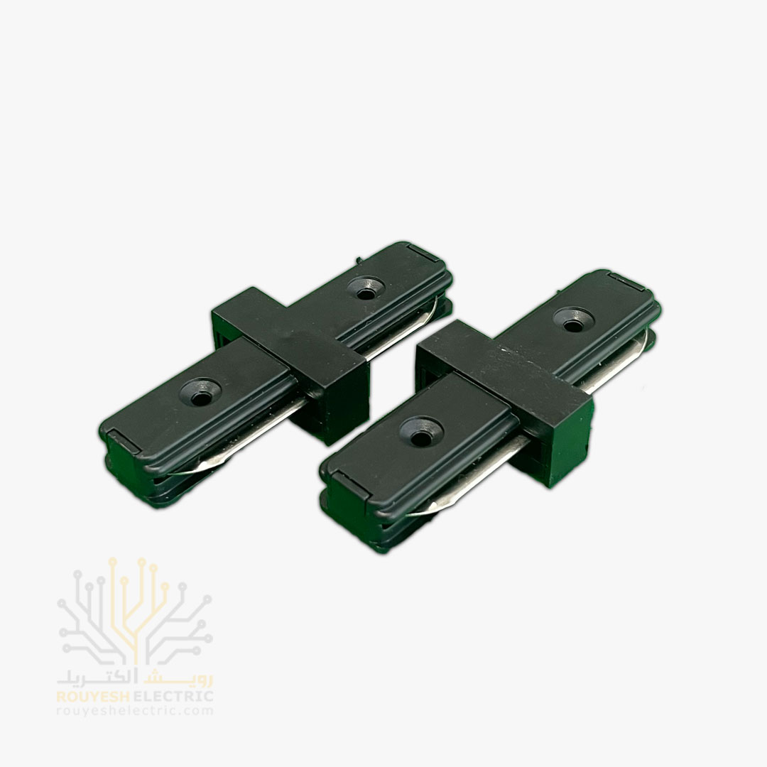 رابط ریل چراغ دکوراتیو 180 درجه مشکی