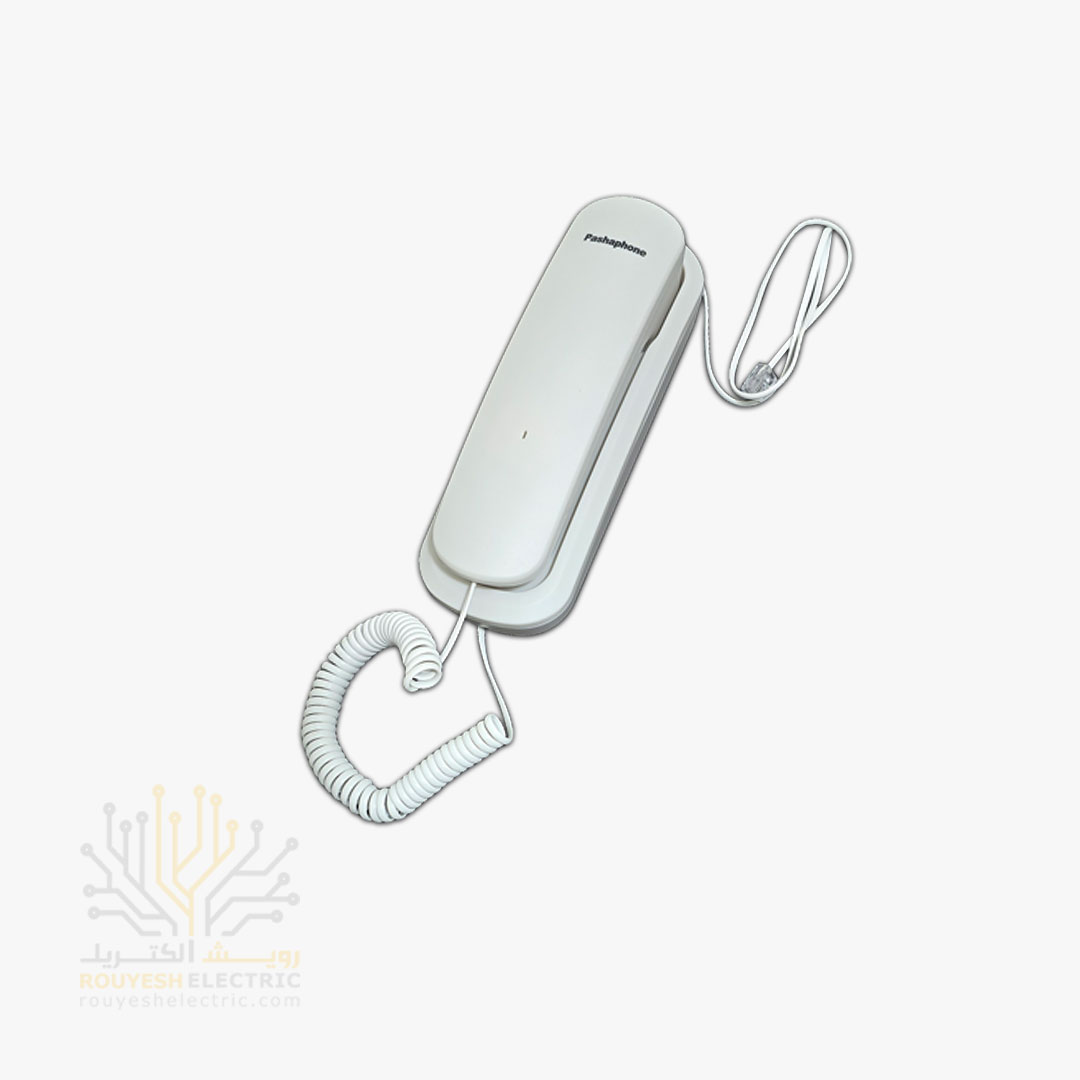 تلفن دیواری برند پاشا فون مدل KX-T1045 سفید