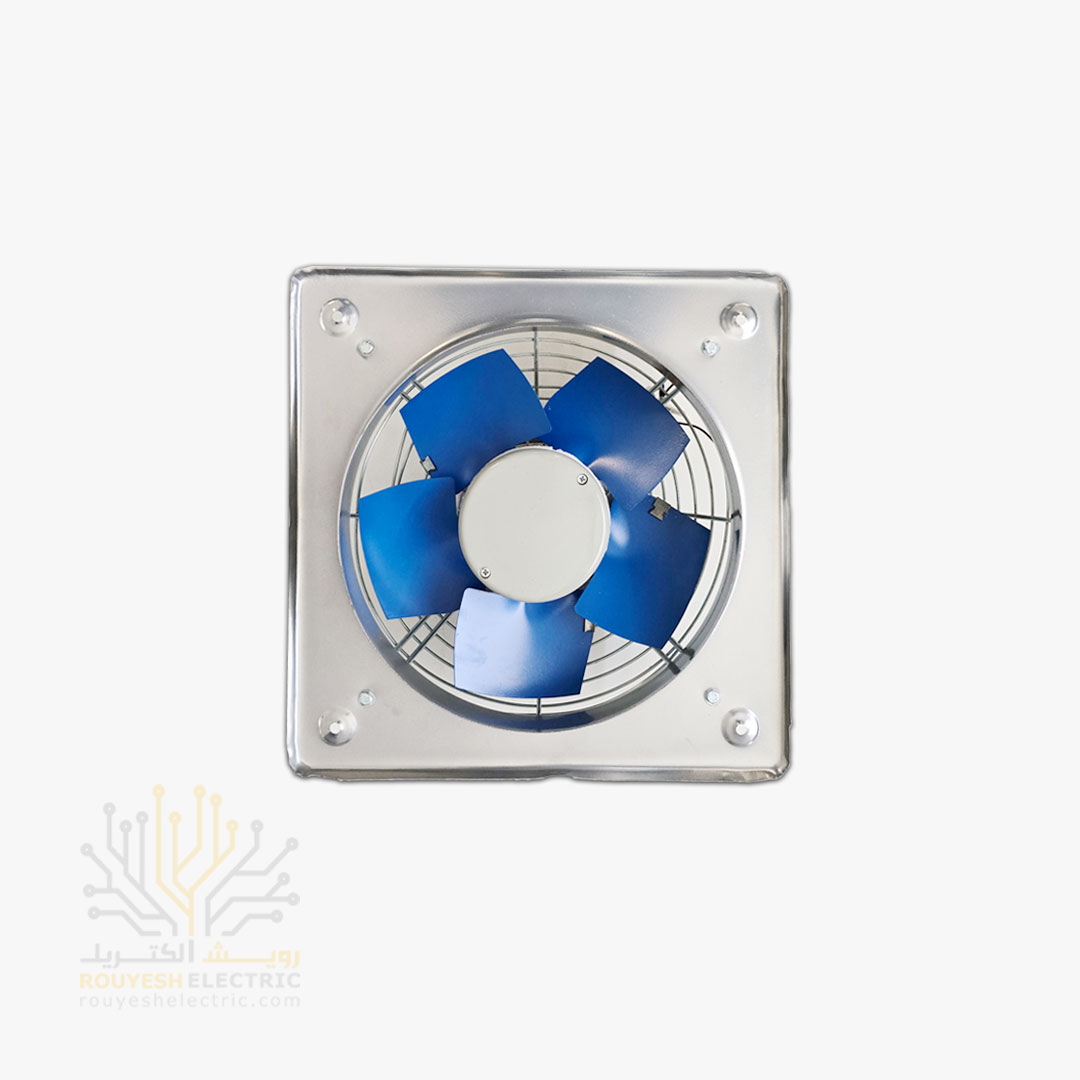 هواکش صنعتی 30 سانت برند تکنو پارس موتور ایران 5 پر فلزی 2800 دور ضمانت تعمیر